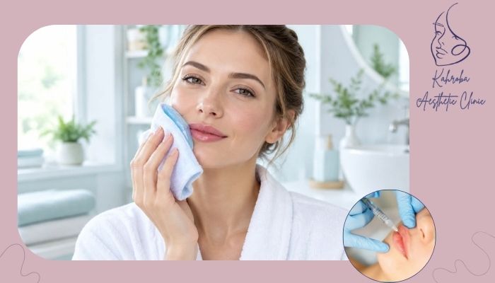 مراقبت‌های بعد از ترمیم ژل لب چیست؟